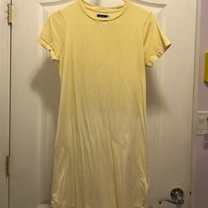 BDG Yellow T-shirt Dress